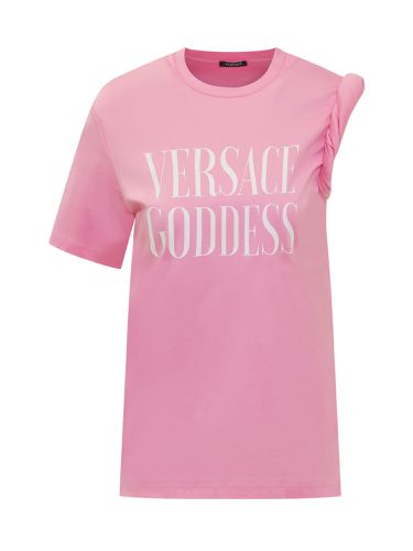 Versace Goddess T-shirt - Versace - Modalova