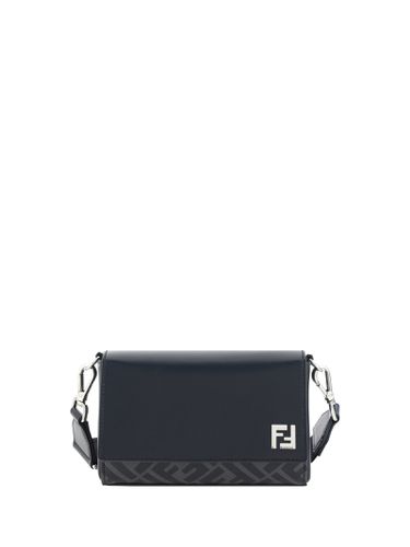 Canvas And Leather Crossbody Bag - Fendi - Modalova