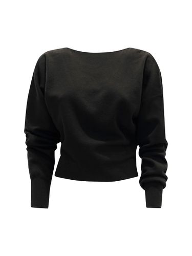 Parosh Lime24 Black Sweater - Parosh - Modalova