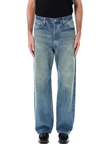 Selvedge Faded Heavy Denim Wide Pants - Auralee - Modalova