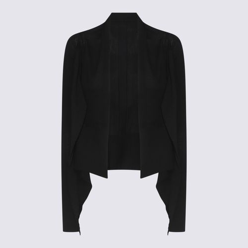 Rick Owens Black Wool Knitwear - Rick Owens - Modalova