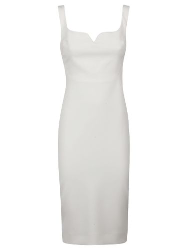 Sleeveless Fitted Tshirt Dress - Victoria Beckham - Modalova