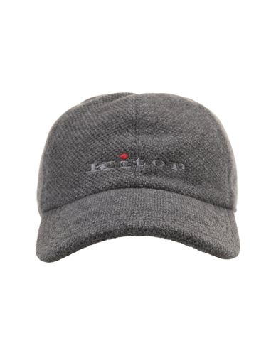 Cashmere Baseball Hat With Logo - Kiton - Modalova