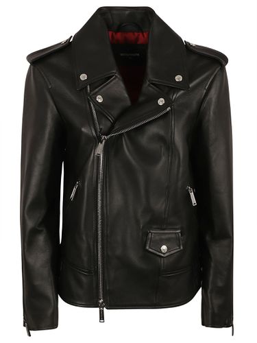 Dsquared2 Classic Zip Biker Jacket - Dsquared2 - Modalova