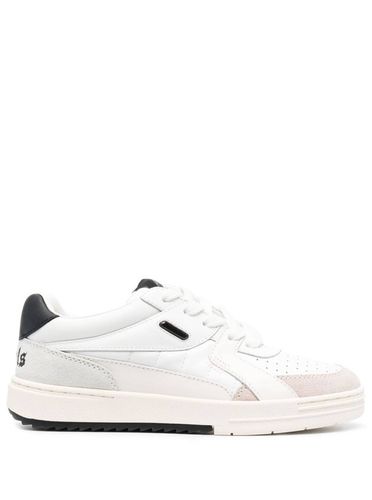Palm University Low Top Sneakers In And Black Sneakers Woman - Palm Angels - Modalova