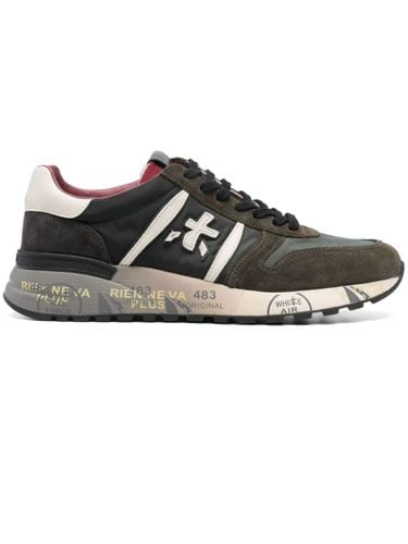 Olive Green Lander Sneakers - Premiata - Modalova