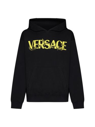 Versace Logo Hoodie - Versace - Modalova