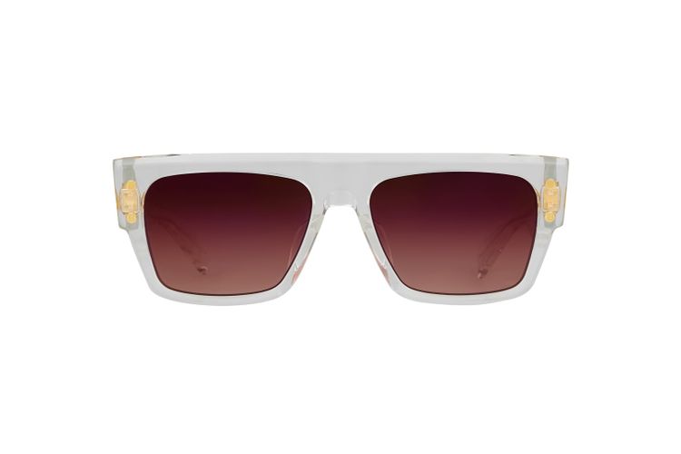 B Iii Crystal Clear & Gold Sunglasses Sunglasses - Balmain - Modalova