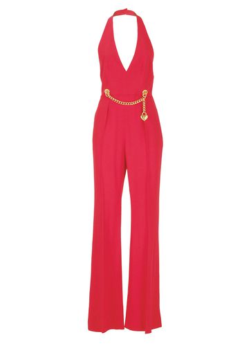 Moschino Chain And Heart Jumpsuit - Moschino - Modalova