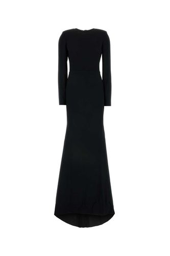 Gucci Black Crepe Long Dress - Gucci - Modalova