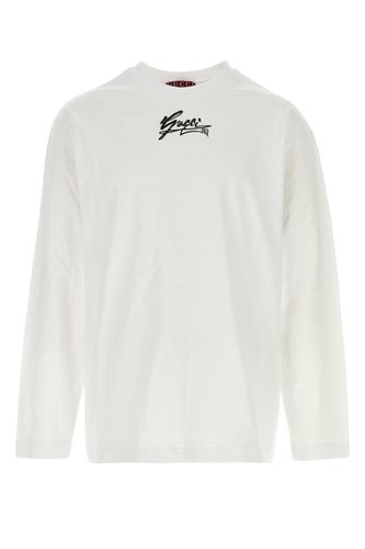 Gucci White Cotton T-shirt - Gucci - Modalova