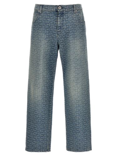 Balmain monogram Jeans - Balmain - Modalova