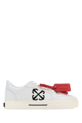 White Canvas New Low Vulcanized Sneakers - Off-White - Modalova