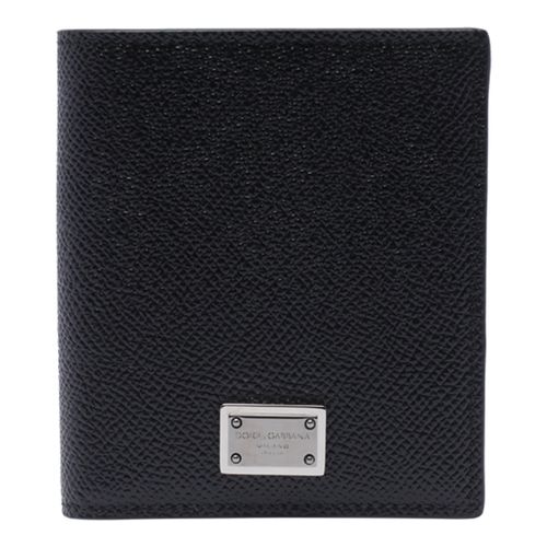 Bifold Cardholder Leather Wallet - Dolce & Gabbana - Modalova