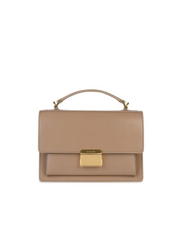 Venezia Bag In Beige Palmellata Leather - Golden Goose - Modalova