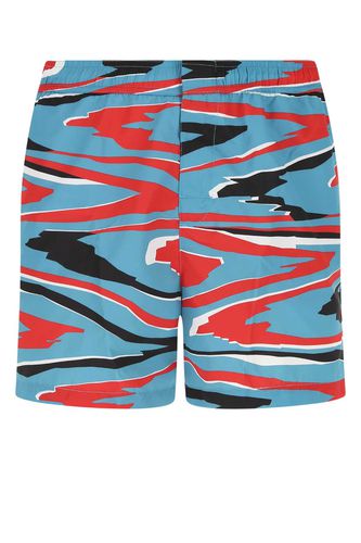 Printed Polyester Swimming Shorts - Missoni - Modalova
