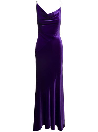 Velvet Long Dress - Philosophy di Lorenzo Serafini - Modalova