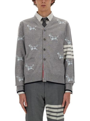 Thom Browne Wool Cardigan - Thom Browne - Modalova