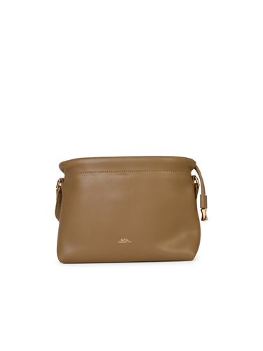 A. P.C. Small ninon Crossbody Bag In Olive Eco-leather - A.P.C. - Modalova