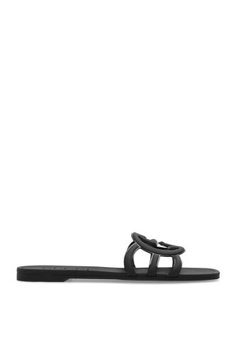 Gucci Slides Interlocking G - Gucci - Modalova