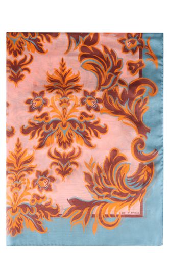 Etro Printed Silk Scarf - Etro - Modalova