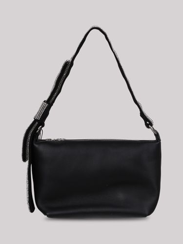 Crystal Bow Leather Shoulder Bag - Kara - Modalova