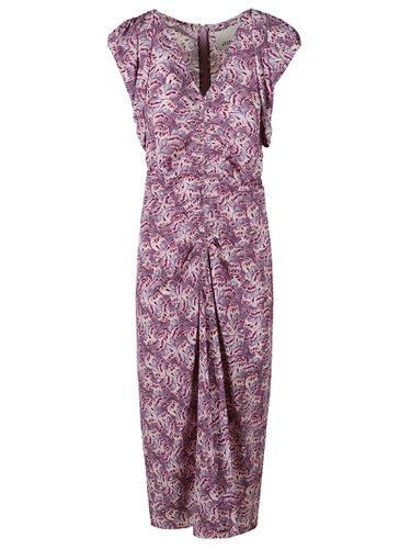 Gilya V-neck Midi Dress - Isabel Marant - Modalova