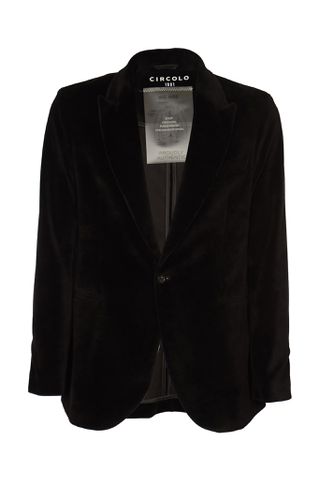 Single-button Velvet Blazer - Circolo 1901 - Modalova