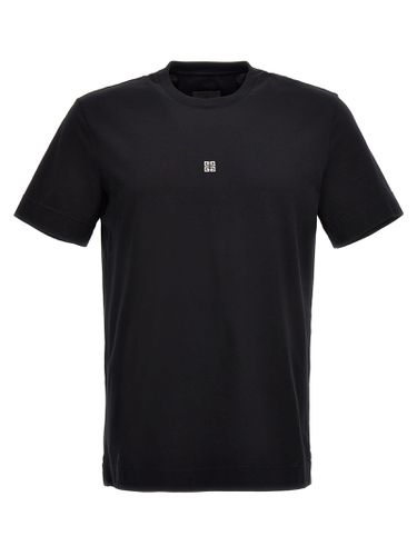 Slim T-shirt With 4g Embroidery - Givenchy - Modalova