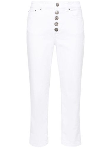 Cotton Mid-rise Crop Jeans - Dondup - Modalova