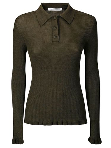 Oda Top Lightweight Knit Olive Grey - Cecilie Bahnsen - Modalova