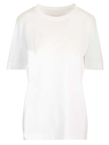 Givenchy White Logo T-shirt - Givenchy - Modalova