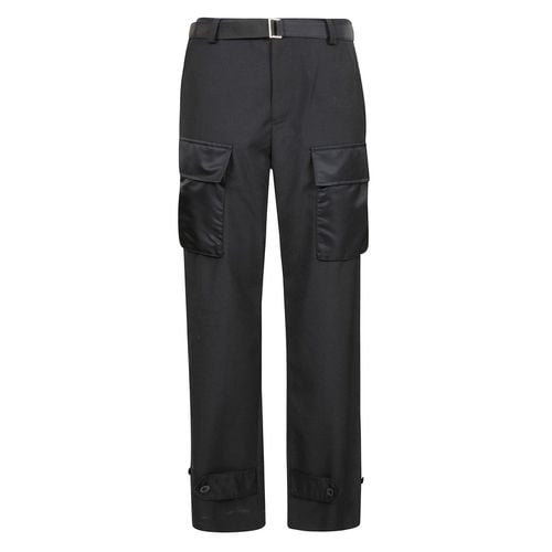 High-rise Straight-leg Trousers - Sacai - Modalova