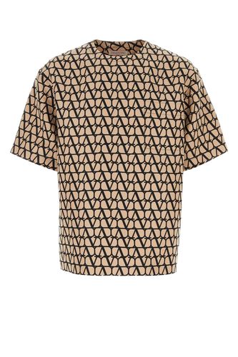 Printed Faille Oversize T-shirt - Valentino Garavani - Modalova