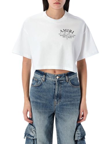 AMIRI Arts District Cropped Tee - AMIRI - Modalova