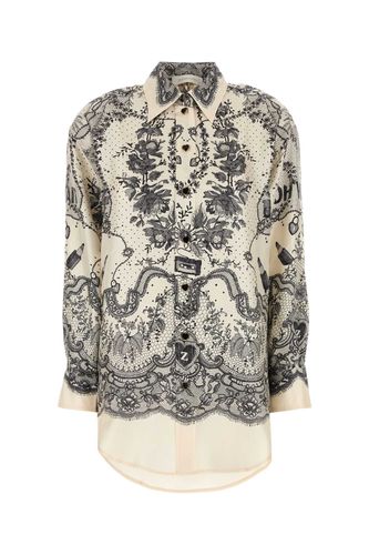 Zimmermann Printed Silk Crush Shirt - Zimmermann - Modalova