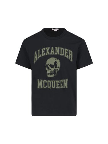Alexander McQueen varsity T-shirt - Alexander McQueen - Modalova