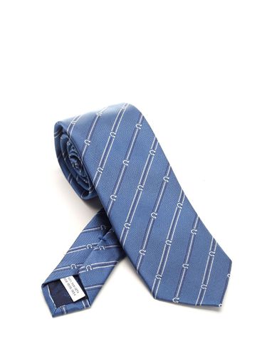 Ferragamo Blue Tie - Ferragamo - Modalova