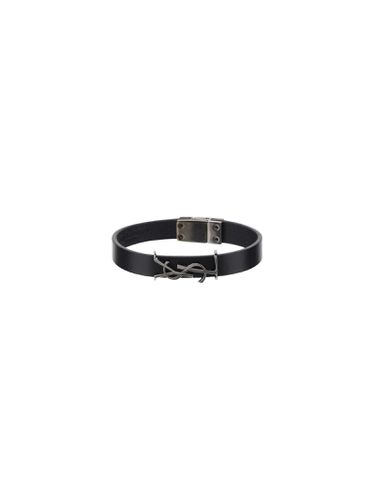 Opyum Leather Bracelet - Saint Laurent - Modalova