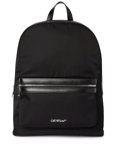 Off-White Black Backpack With Logo - Off-White - Modalova