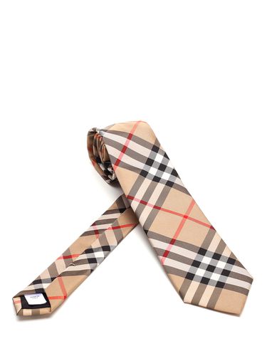 Burberry vintage Check Silk Tie - Burberry - Modalova