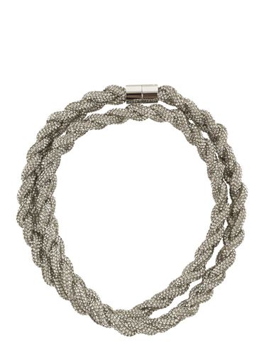 Silver-colored Belt With All-over Rhinestones Woman - Isabel Marant - Modalova