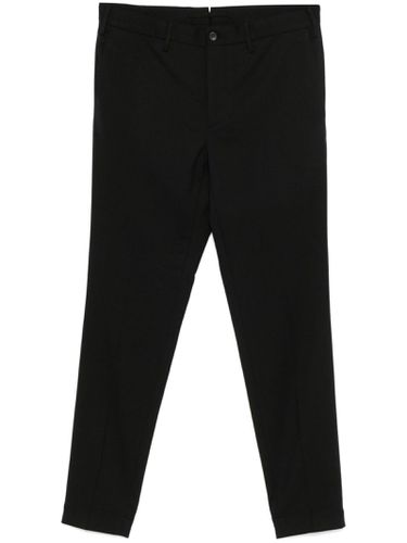 Incotex Black Wool Blend Trousers - Incotex - Modalova