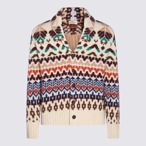 Multicolour Wool Blend Cardigan - Altea - Modalova