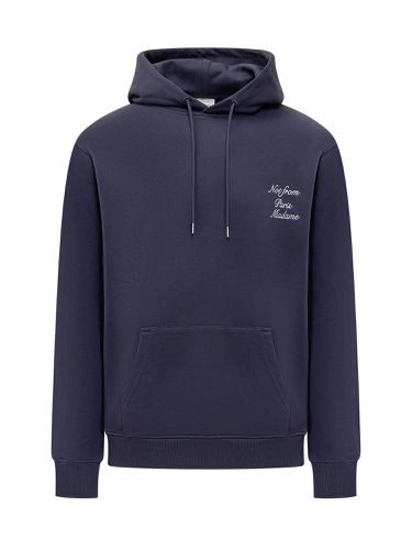 Drôle de Monsieur Hoodie With Logo - Drôle de Monsieur - Modalova