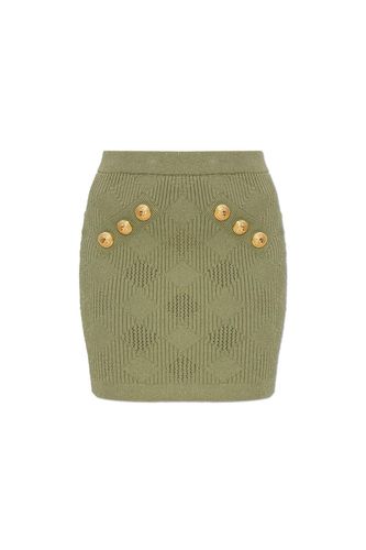 Balmain Button-detailed Mini Skirt - Balmain - Modalova