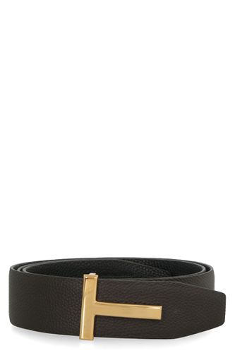 Tom Ford Reversible Leather Belt - Tom Ford - Modalova