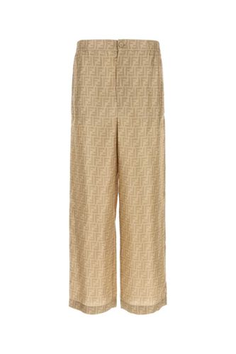 Fendi Printed Silk Pyjama Pant - Fendi - Modalova