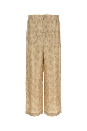 Fendi Printed Silk Pyjama Pant - Fendi - Modalova