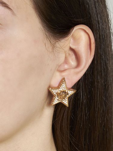 Versace Crystal Galaxy Earrings - Versace - Modalova